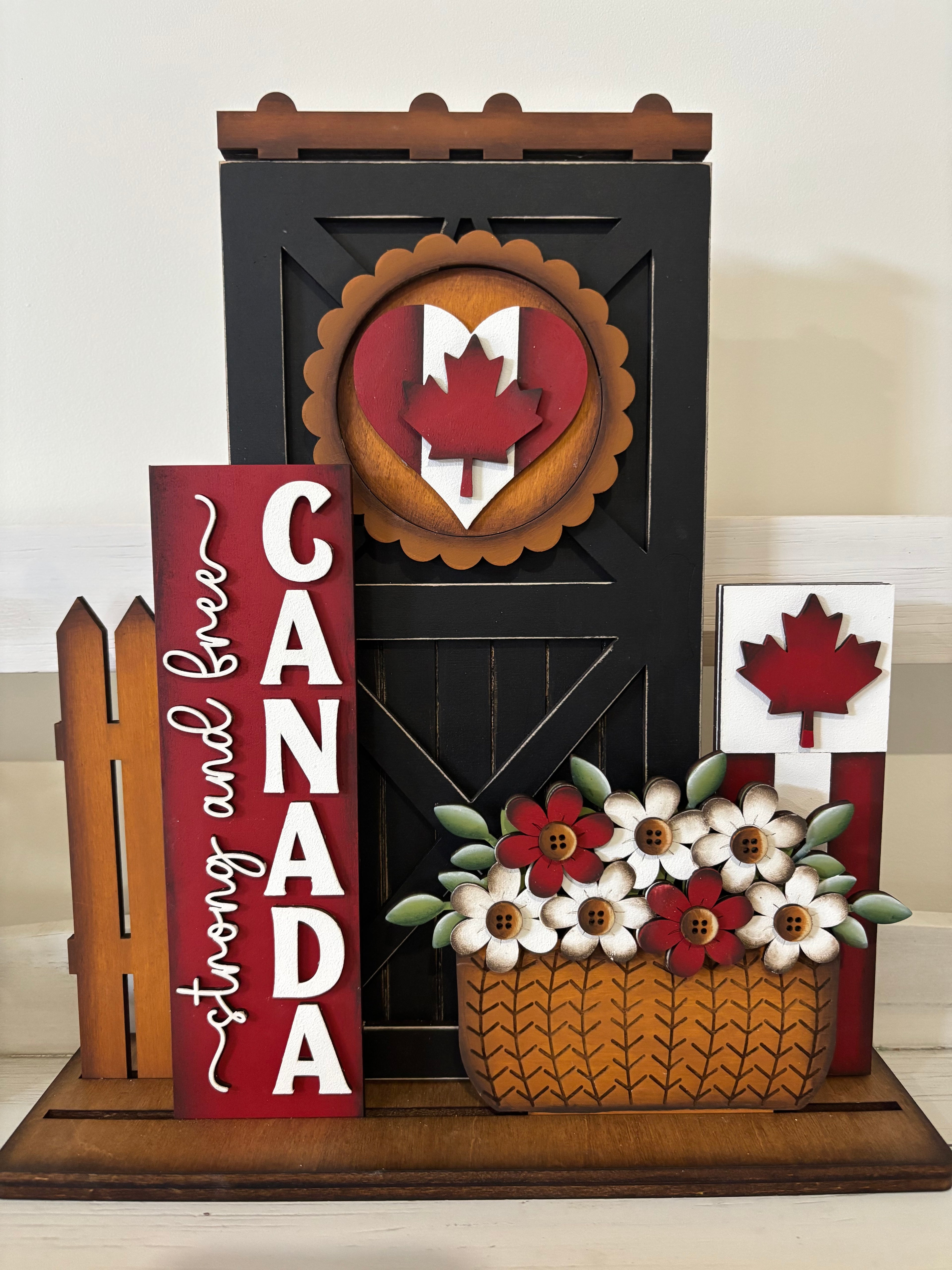 FARMHOUSE BARN DOOR INTERCHANGEABLE SET
