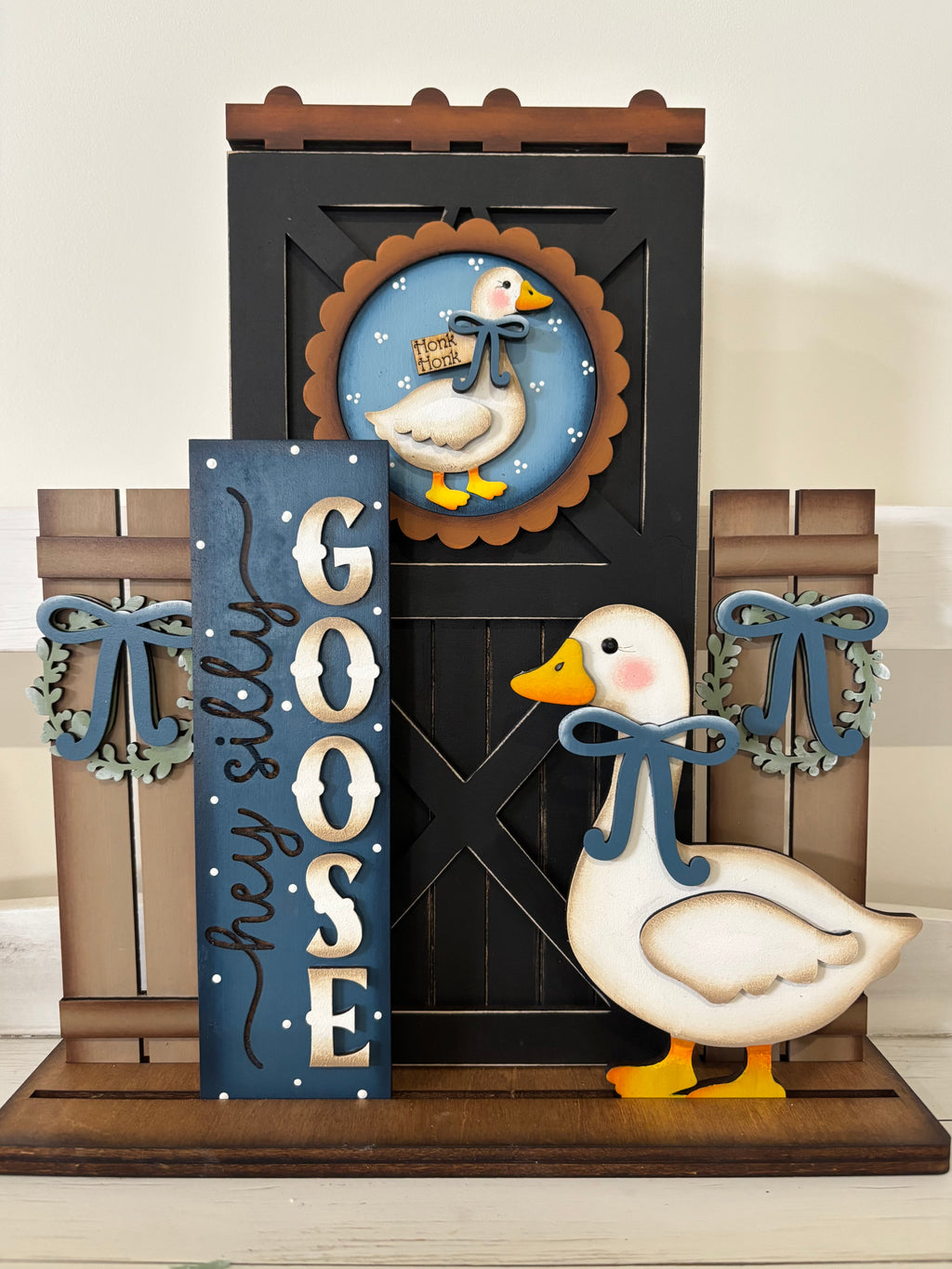 INTERCHANGEABLE BARN DOOR SET