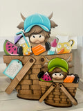 INTERCHANGEABLE BASKET AND COW INSERT