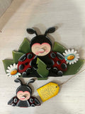 LADY BUG BASKET INSERTS ONLY